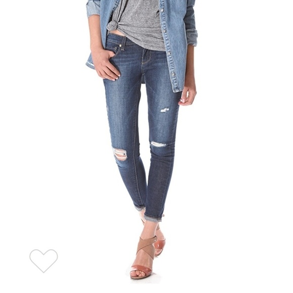 PAIGE Denim - Paige Verdugo ultra skinny destroyed jeans sz 29